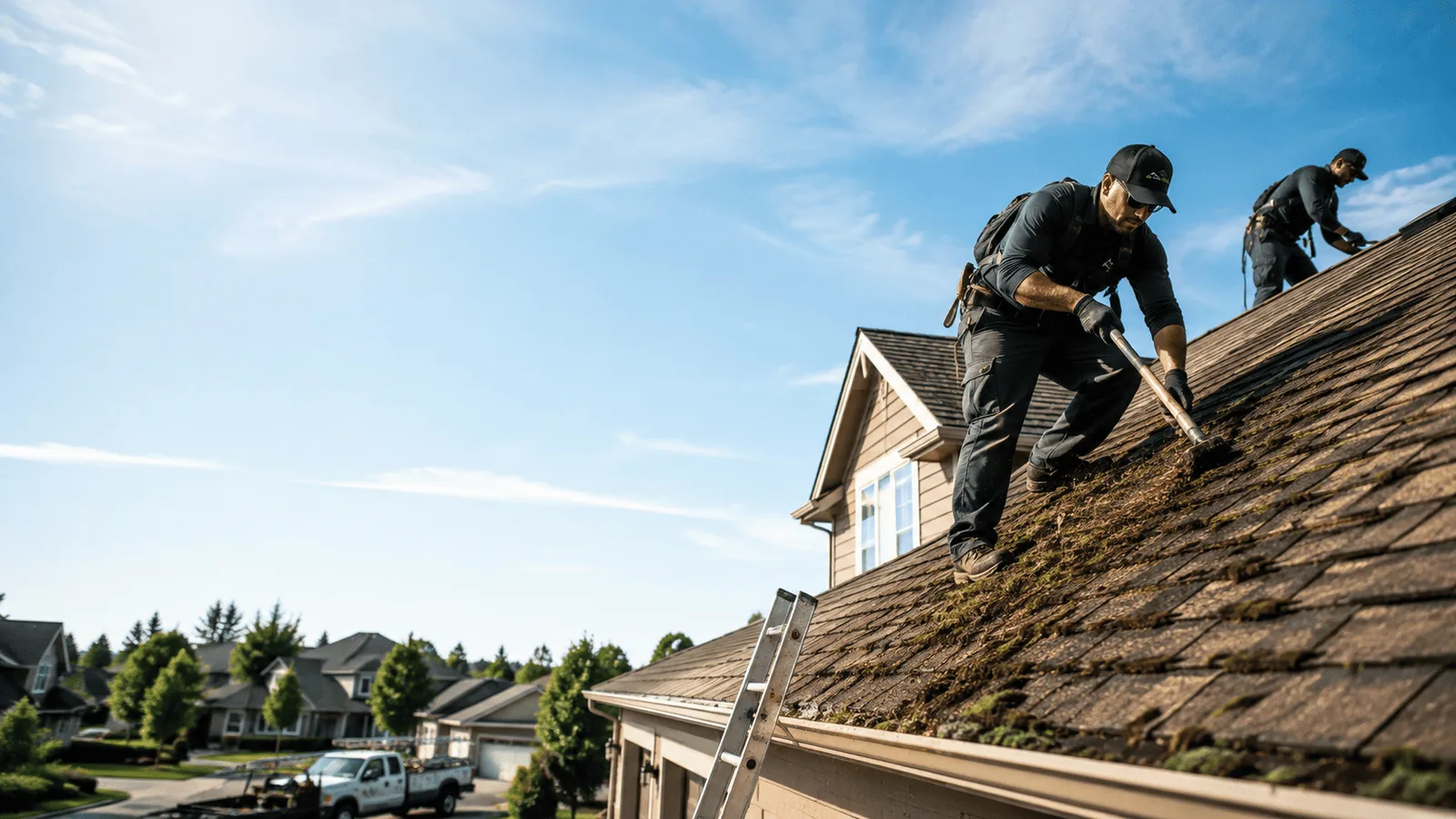 Roof Moss Removal in China, TX near me